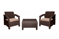 Комплект на балкон TWEET Balcony Set, цвет: венге